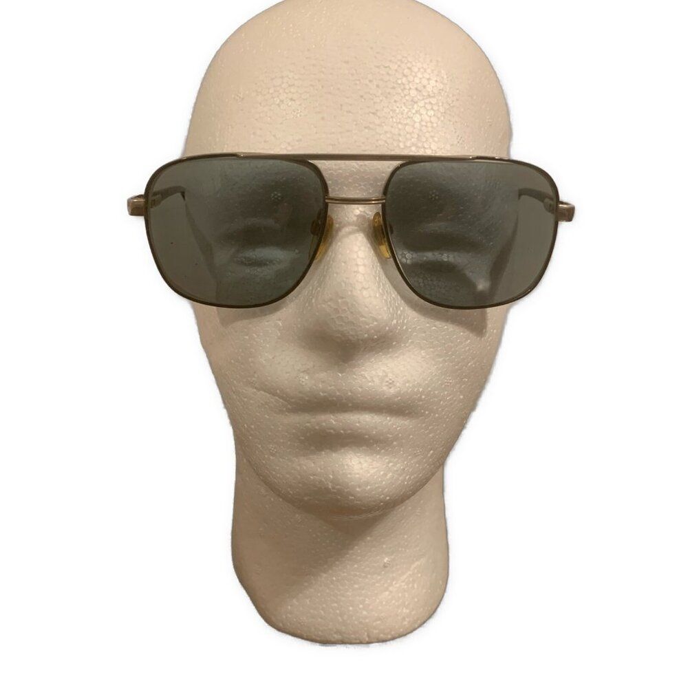 Zimco Hendrick Unisex Vintage Black Silver Metal Aviator Sunglasses #25